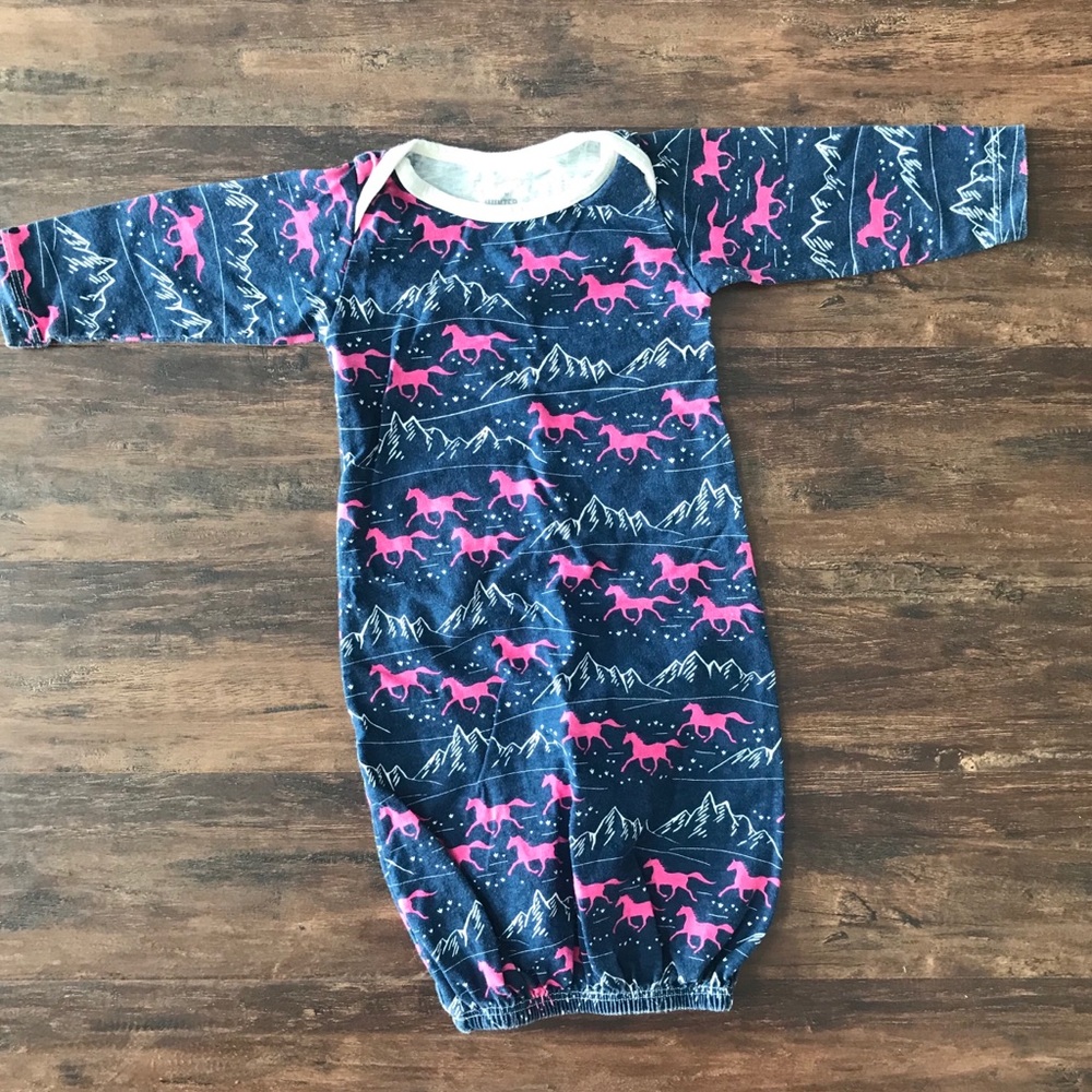 Winter Water Factory baby sleep gown